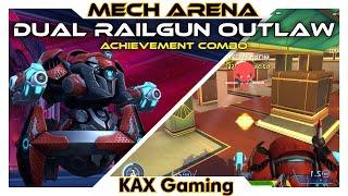 Railgun Outlaw Showcase in 2v2 | Guardian's Replacement? - Mech Arena