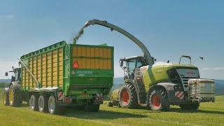 Senáže 2021 | Sianokosy 2021 - Claas Jaguar 950 / John Deere 7230R & Joskin / Fendt / Claas / Krone