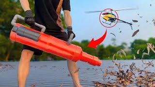 I Never Throw Away PVC Pipe Again ! How to make Leaf Vacuum from Jet motor and PVC Drainage Pipe