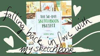 The 30 Day Sketchbook Project by Minnie Small | Art Book First Impressions