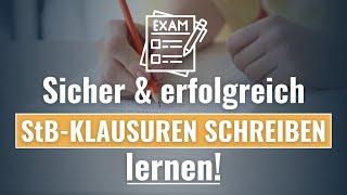 Sicher & erfolgreich Steuerberater KLAUSUREN SCHREIBEN lernen!