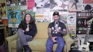 ANTHRAX - "Among the Kings"  tour interview with Scott Ian and Jonathan Donais