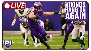 POSTGAME REACTION: Vikings remain undefeated after nearly blowing another double-digit lead