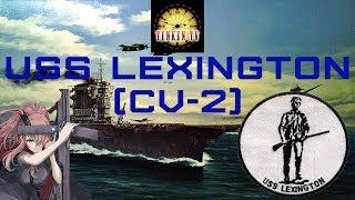 [TenkenTV] USS Lexington (CV-2) Ударная леди. [World of Warships]