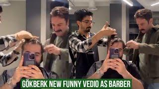 Gökberk demirci New Funny Vedio as Barber