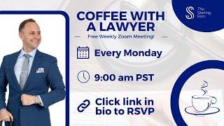 Ask The Lawyer! FREE Coffee With A Lawyer Zoom Webinar | #Law #Lawyer