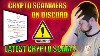 Discord Crypto Giveaway Scam!
