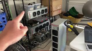 Iron Fish launch day, mining garage update & reorganization! #ironfish #gpumining #crypto #radiant