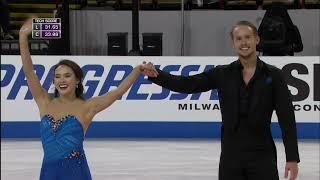 Madison Chock and Evan Bates - Skate America 2015. SD.