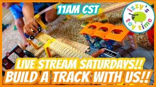 Live Stream Saturday: Help Us Build a Track!  Join Us 10/12/2024!