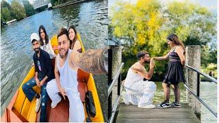 SAREYA DE SAMNE PRIYA NU KITTA PROPOSE || ASI KITTI BOAT RIDE || #mrmrssalaria