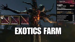 DL2 Exotic Weapons And Legend XP Farm Patch 1.13