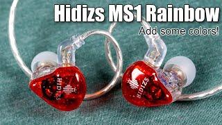 Hidizs MS1 Rainbow earphones review