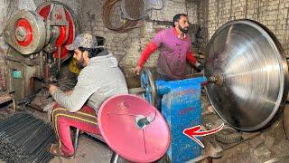 Manufacturing Process of Powerful Dish Antenna in Factory | Mass production videos