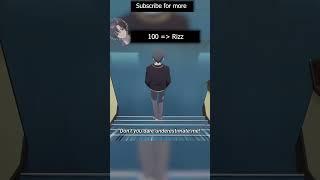 Defense : 100 , Rizz : ∞  #fyp #shorts #short #memes #anime #action #funny #edit