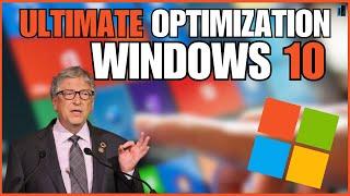 OPTIMIZE WINDOWS 10 FOR MAXIMUM PERFORMANCE