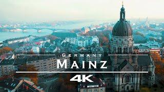 Mainz, Germany  - by drone [4K]