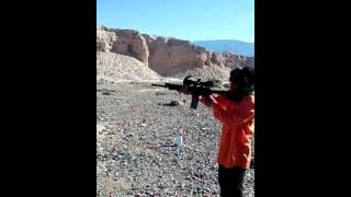 Shooting an M4A1