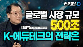 글로벌 시장 규모 500조 K-에듀테크 전략[인포맥스D]