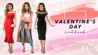 12 VALENTINE'S DAY Outfit Ideas | Valentine's Day Lookbook 2019 | Miss Louie