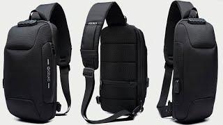 Мужская сумка через плечо OZUKO/men's crossbody bag c AliExpress