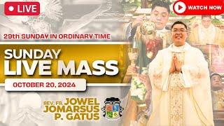 SUNDAY FILIPINO LIVE MASS TODAY II OCTOBER 20, 2024 II FR. JOWEL JOMARSUS GATUS