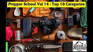 Prepper School Vol. 14: Top 10 Prepping Categories