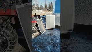 Charging the off grid fish house with solar!  #offgrid #lithium #battery