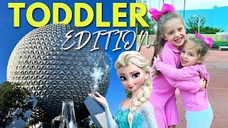 The BEST Rides: Toddler Edition at Epcot | Our Favorites!