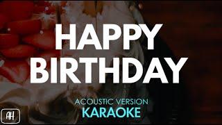 Happy Birthday (Karaoke/Acoustic Instrumental)