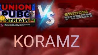 UNION PUBGM VS SHINOBI PUBGM koramza bolla #shorts #pubgmobile #games