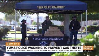 Yuma-area police are on a mission to reduce car thefts