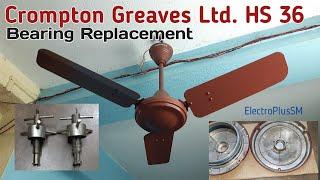 Crompton Greaves Ltd. HS 36 Bearing Replacement