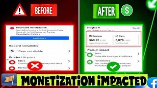 How To Appeal Facebook Restricted Monetization your Pages on Android 2024