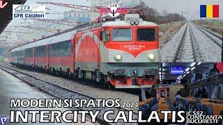 Prezentare noile vagoane modernizate CFR Calatori clasa 2 2024 | Intercity 582 Bucuresti - Constanta