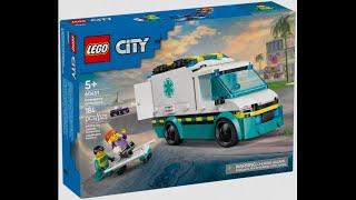 LEGO Instructions | City | 60451 | Emergency Ambulance | Great Vehicles