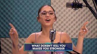 Ariana sings ‘Stronger (What Doesn't Kill You)’ on That’s My Jam