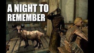 A Night To Remember: Sam Guevenne, Gleda the Goat & the Sanguine Rose | Skyrim Lore