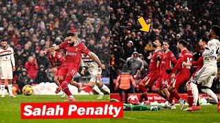 Liverpool Fans Reactions to Mohamed Salah Penalty Goal vs Man United