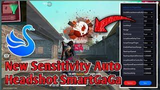 New Setting Best Sensitivity SmartGaGa Auto Headshot Free Fire 2020/حريق مجاني Setting  Headshot99%