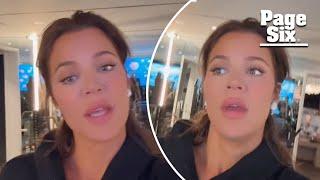 Khloé Kardashian reveals daughter True had 'scary' 105-degree fever during family Christmas Eve p...