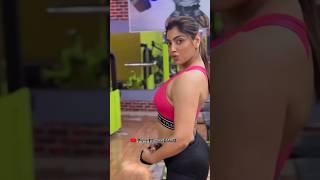 Khesari Lal & Akanksha Puri Workout जीम कर #zym #gymworkout #khesari_lal_yadav #viralvideo #shorts