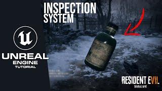 How to Make An Inspection System in Unreal Engine 5  | Resident Evil & Horror Game Mechanic