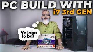 Old PC Upgrade! 2024  PC Build with i7 3rd Gen  Full Testing Video