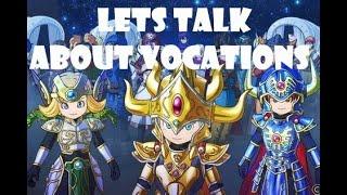 Dragon Quest Of The Stars | About Vocations