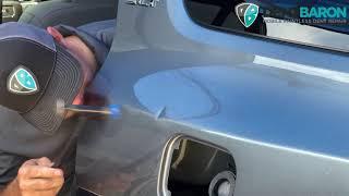 Paintless Dent Repair 2021 GMC Acadia Bodly-line Dent | Dent Baron, Raleigh, NC