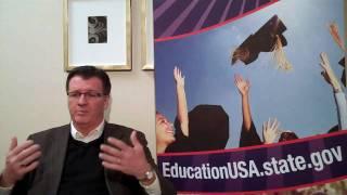 Richard Higgins explains why students should choose the U.S. for study