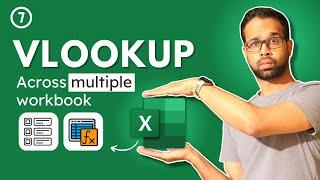 How to Do a VLOOKUP in Excel #7 : VLOOKUP with multiple workbook