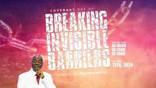 COVENANT DAY OF BREAKING INVISIBLE BARRIER SERVICE | 13, OCTOBER 2024 | FAITH TABERNACLE OTA