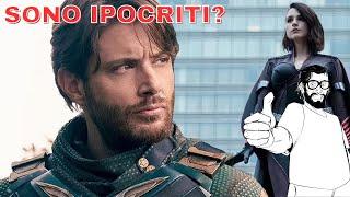 Vought Rising: Lo spin off di The Boys con Soldatino e Stormfront è ipocrita?